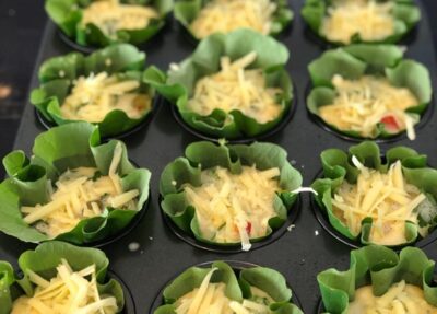 Nasturtium Leaf Mini Quiche (My Most Popular Nasturtium Recipe)