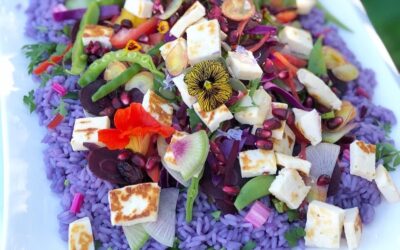 Unicorn Rice Salad