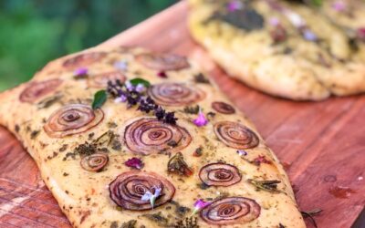 Garden Focaccia Bread