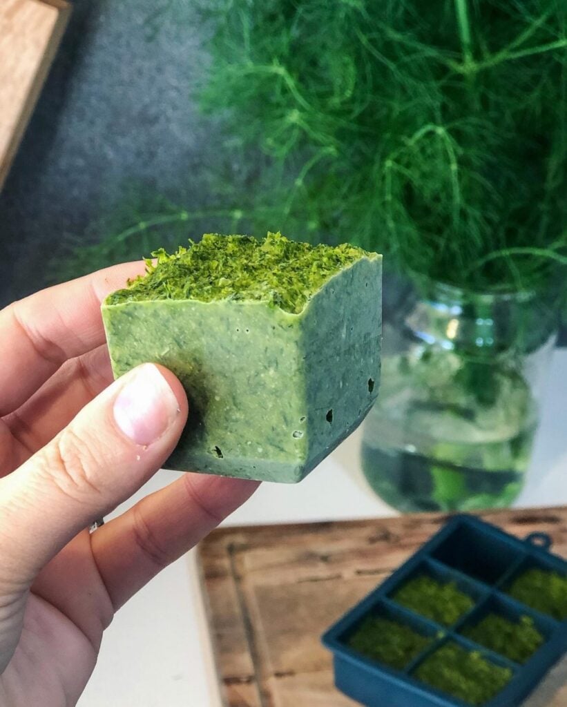 frozen pesto