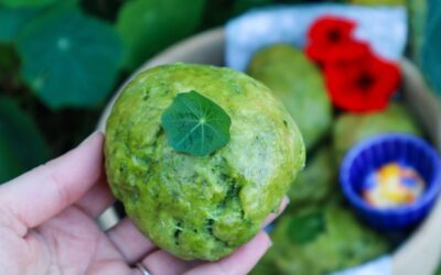Nasturtium Bread Roll Recipe