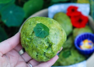 Nasturtium Bread Roll Recipe
