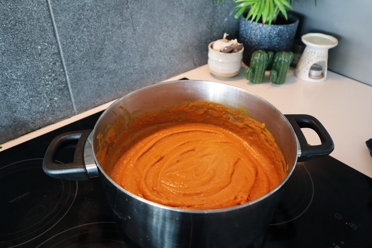 curried sweet potato soup