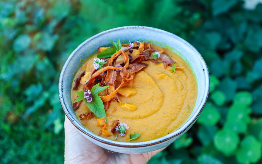 curried sweet potato soup