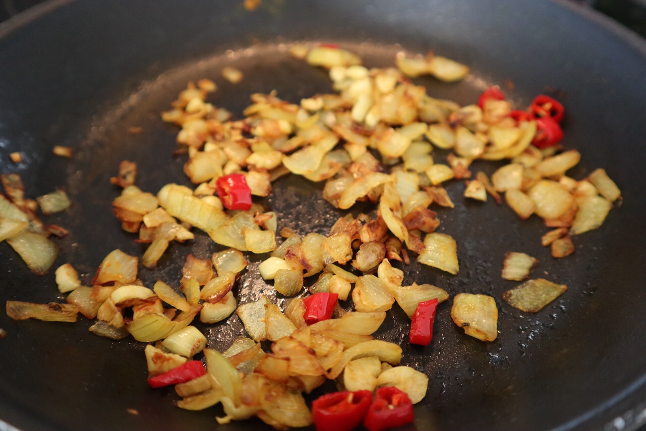 onions and garlic