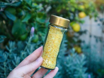 How to Make Lemon Zest Sprinkles – Low-Waste Citrus Hack