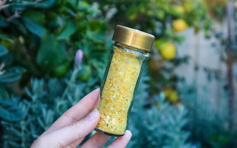 How to Make Lemon Zest Sprinkles – Low-Waste Citrus Hack