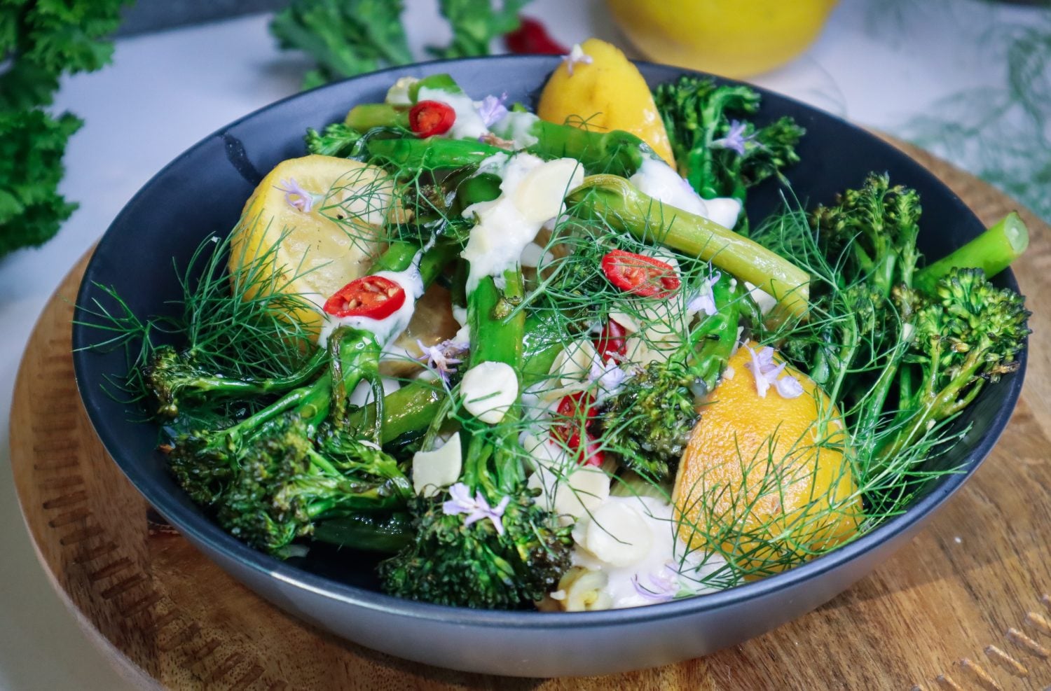 roasted broccolini