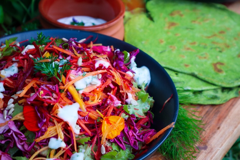 rainbow slaw