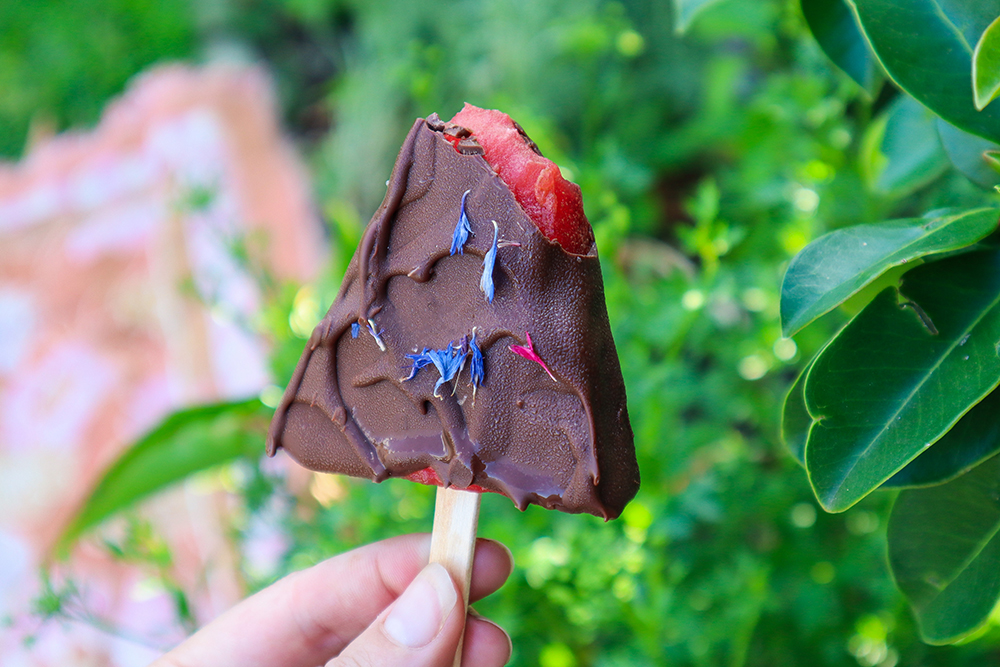 watermelon choc top