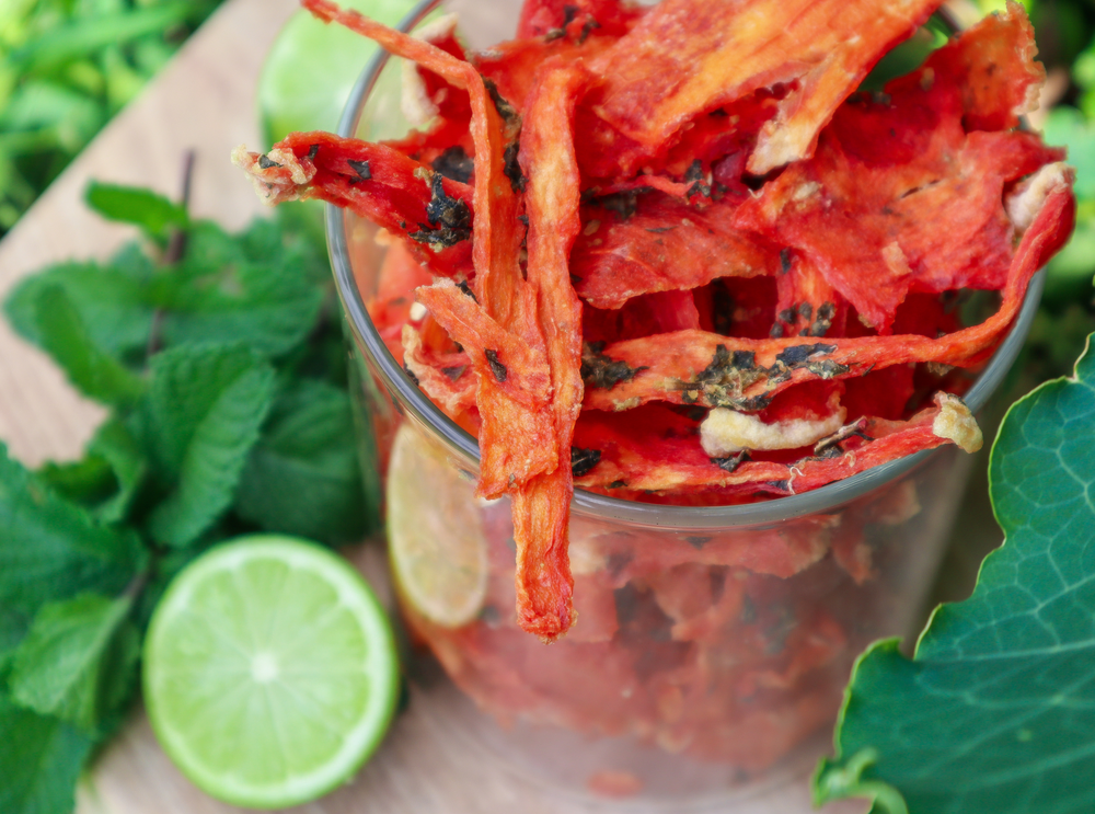 dehydrated watermelon jerky