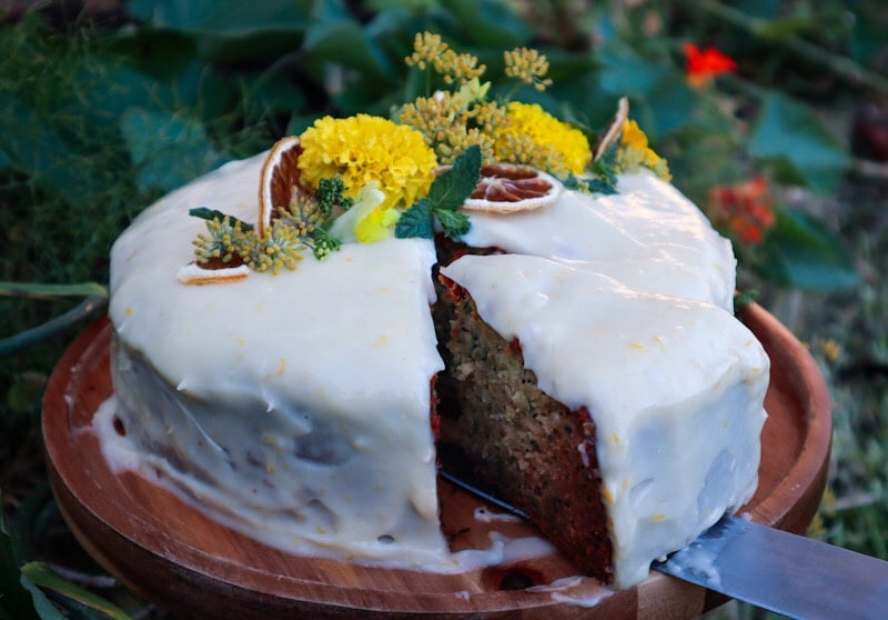 lemon zucchini cake