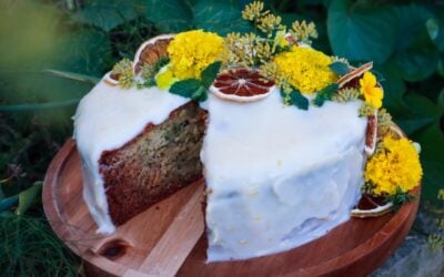 Lemon and Poppy Seed Zucchini Cake