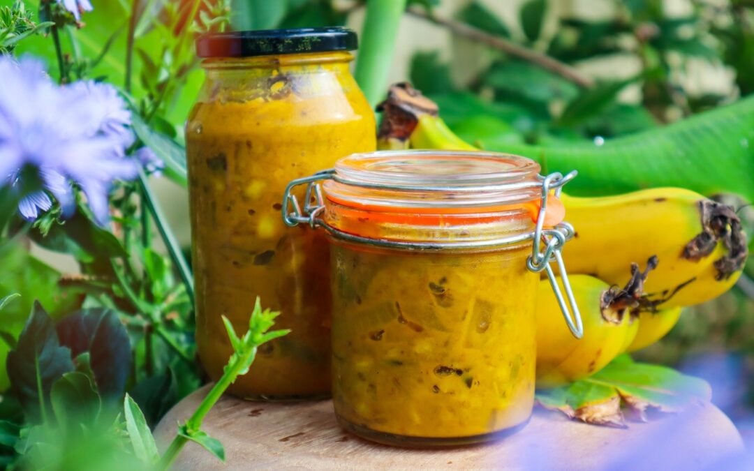 Banana Peel Chutney