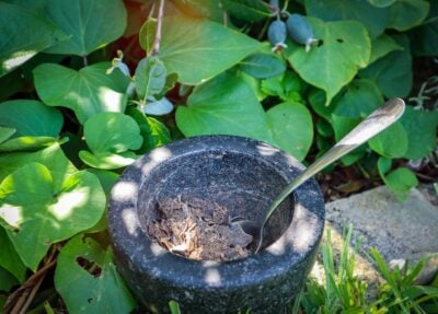 Dried Banana Peel Fertilizer