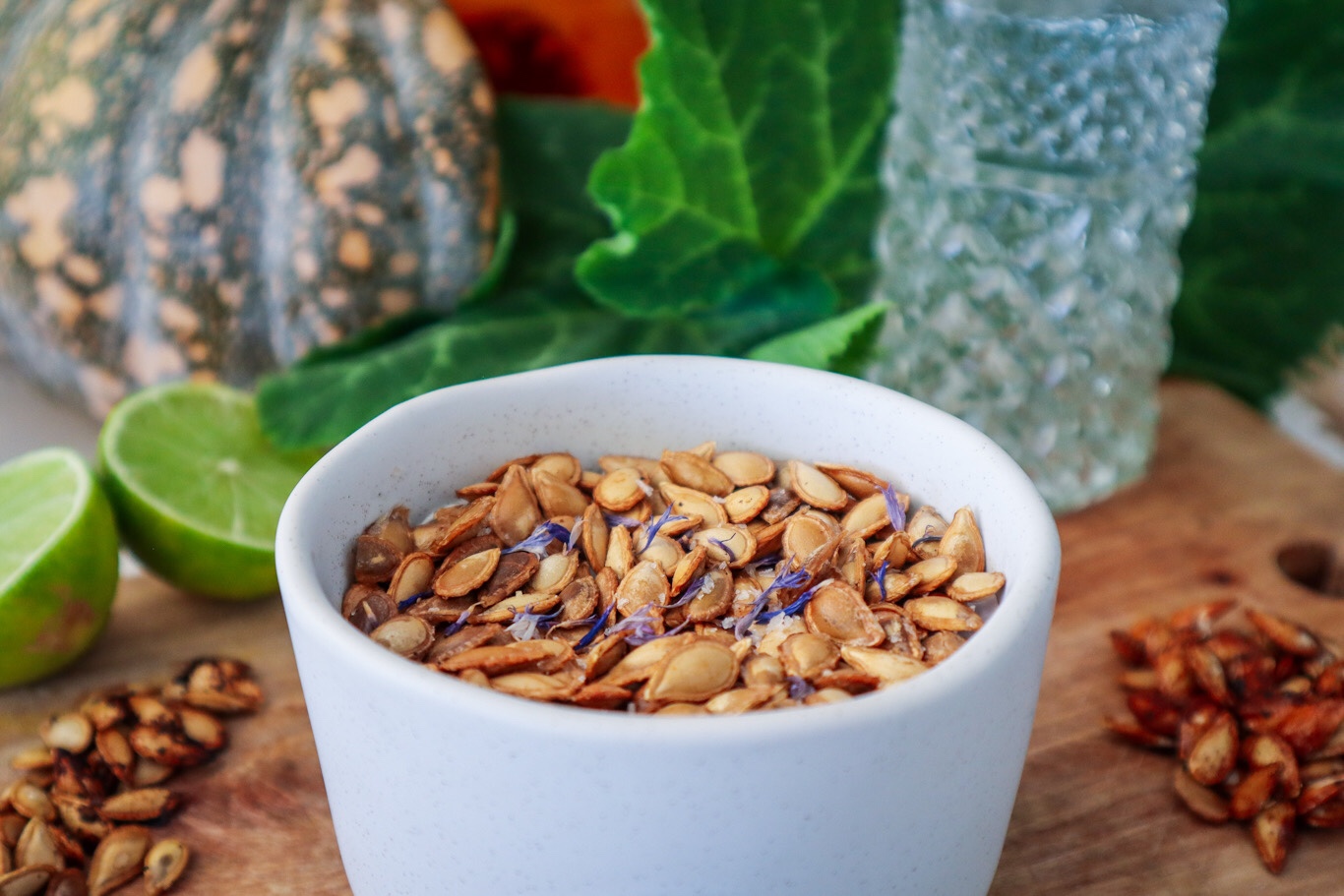 salt and vinegar pumpkin seeds