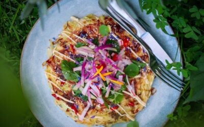 Japanese Cabbage Pancake – Okonomiyaki