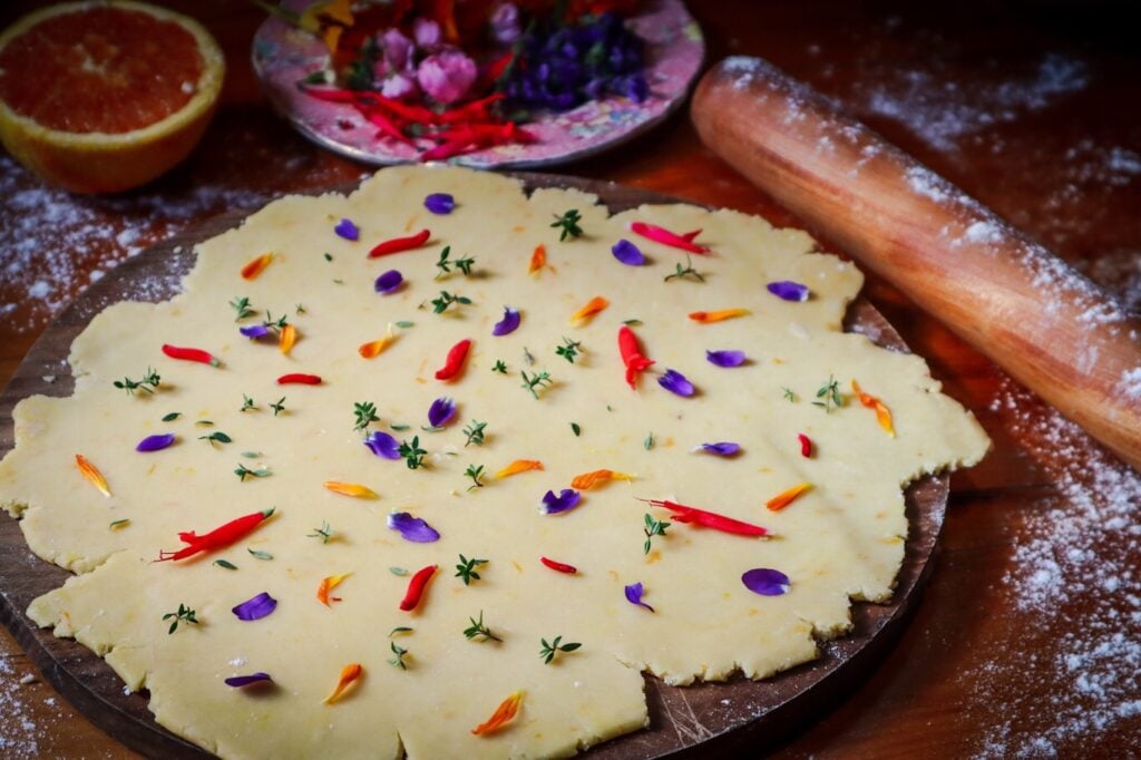 botanical shortbread
