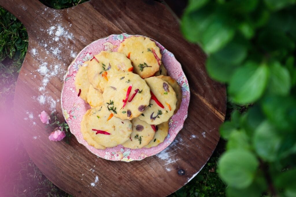 botanical shortbread