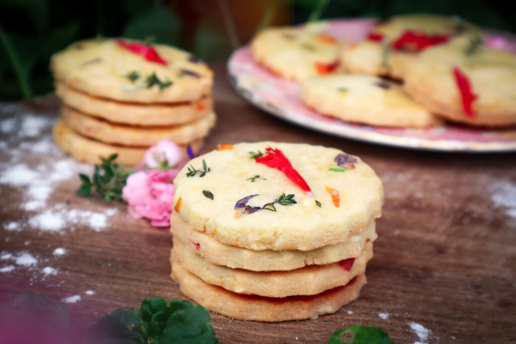 botanical shortbread