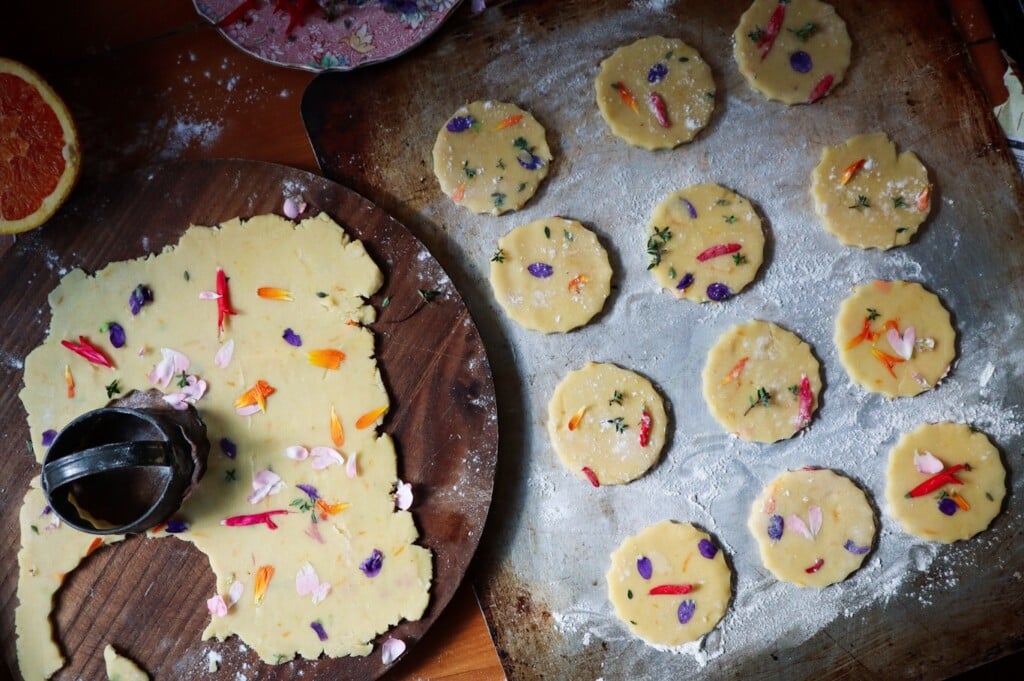 botanical shortbread