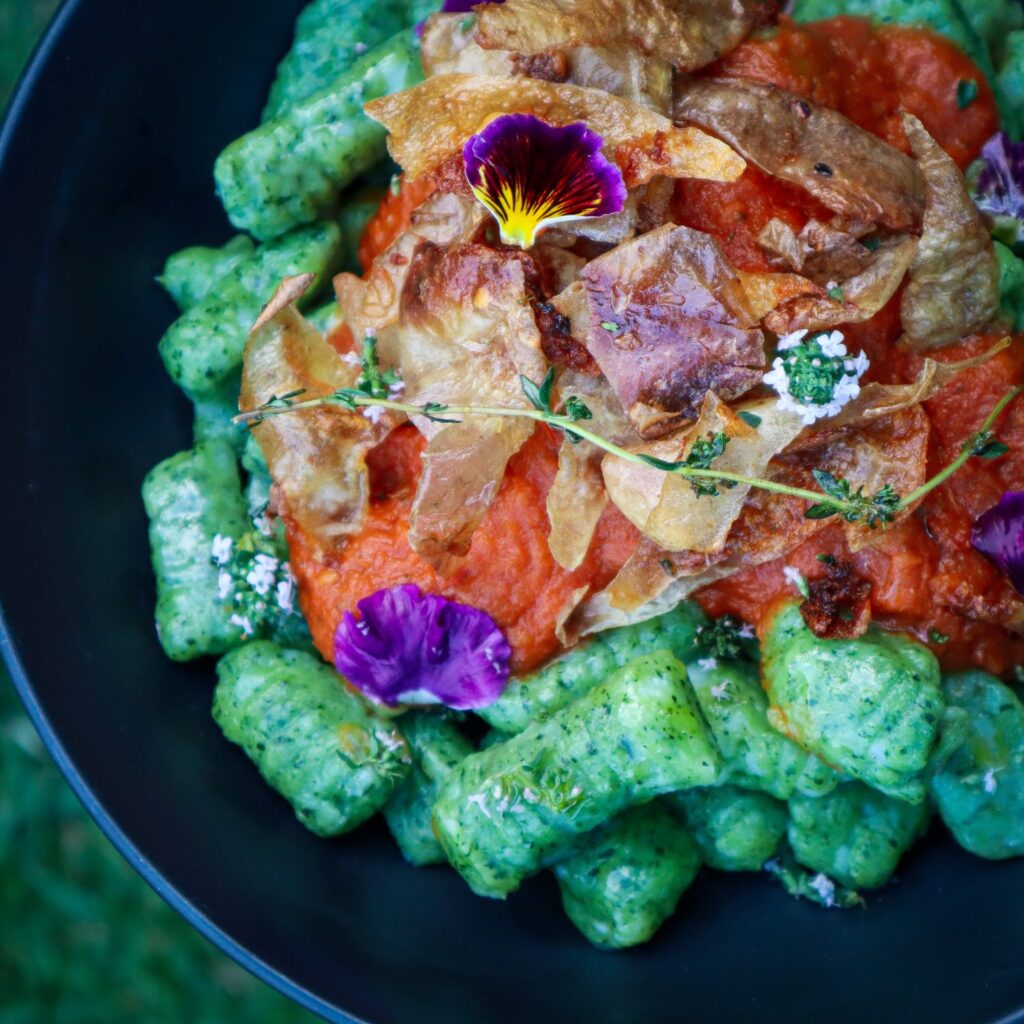 Tomato sauce gnocchi