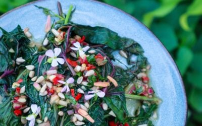 Sweet and Spicy Sweet Potato Leaves Recipe