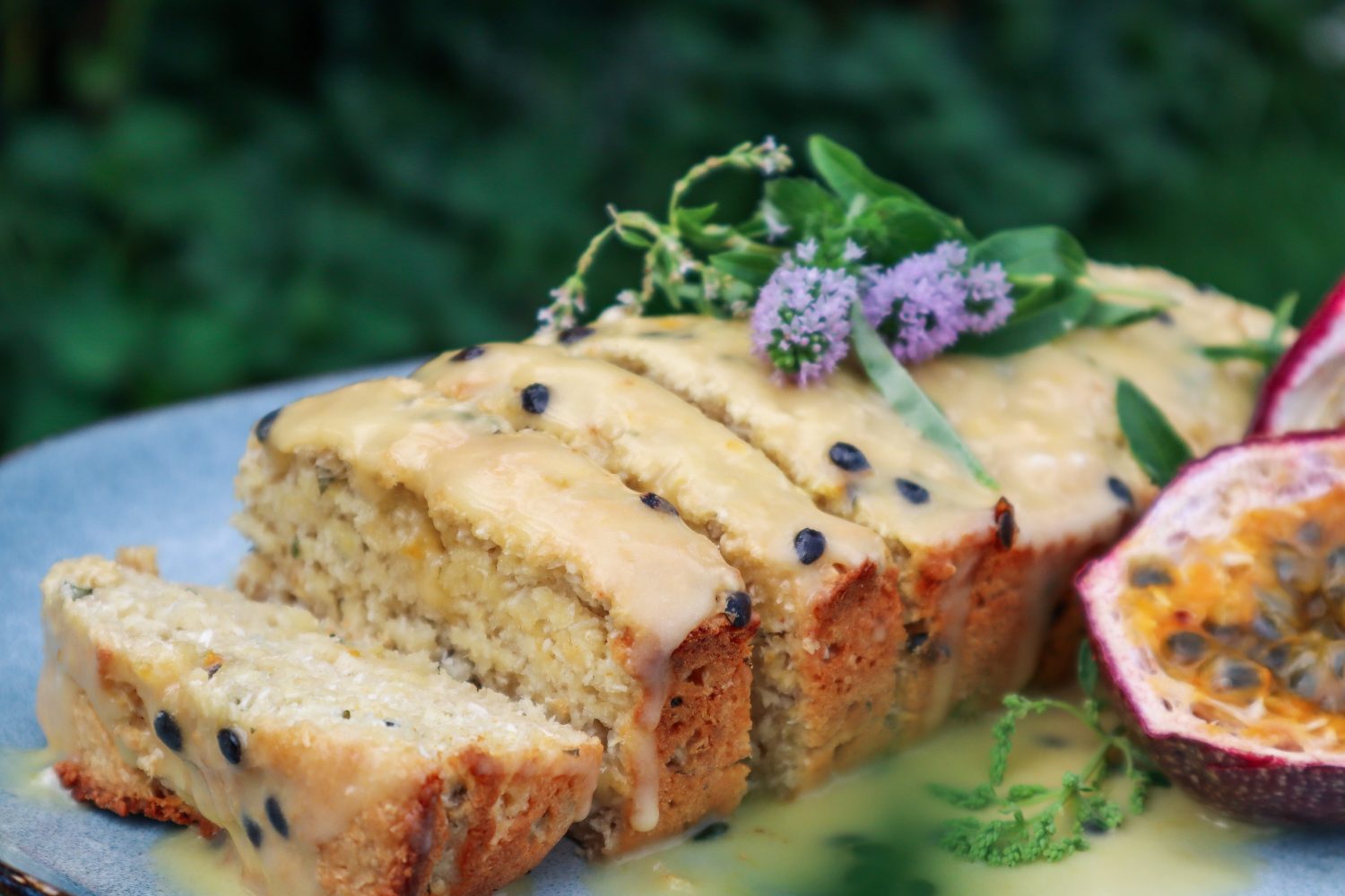 coconut and lemon verbena loaf
