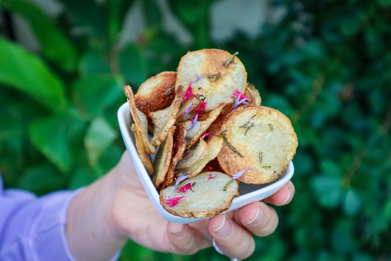 Crispy Queensland Arrowroot Chips