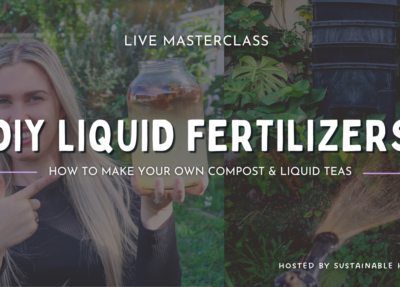 How to make nutrient-rich DIY liquid fertilisers