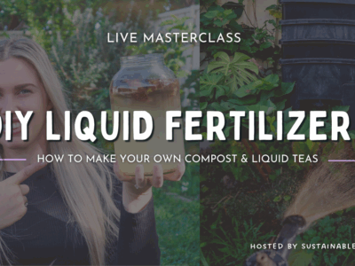 How to make nutrient-rich DIY liquid fertilisers